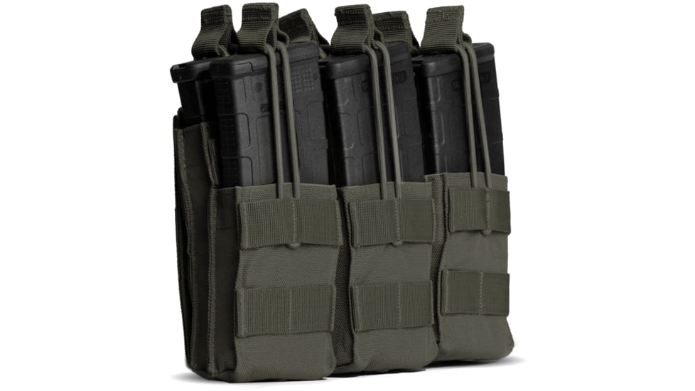 Tacticon Armament Triple Stacker Mag Pouch, Ranger Green, RGRS3/RS3-BP-RG