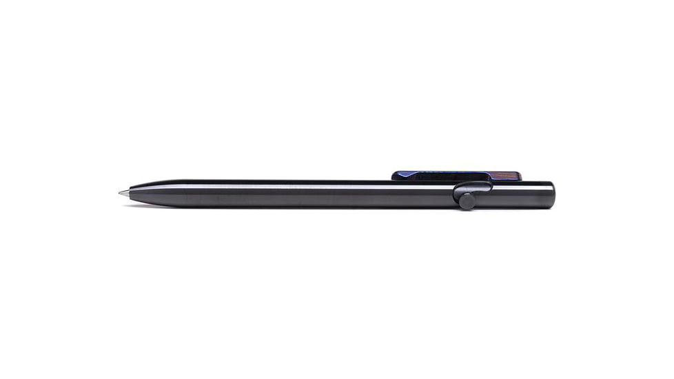 Tactile Turn Slim Bolt Action, Standard, Clip, Zirconium, 10-SB1-ZIR-TDC