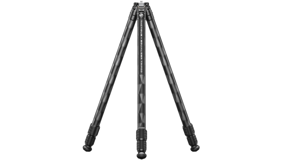 Tactique Equalizer Lightweight Shooting Tripod w/Panning Rifle Head Set