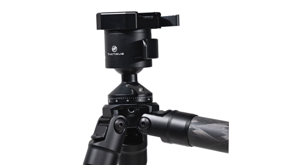 Tactique Equalizer Lightweight Shooting Tripod w/Panning Rifle Head Set