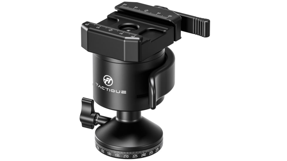 Tactique Equalizer Lightweight Shooting Tripod w/Panning Rifle Head Set