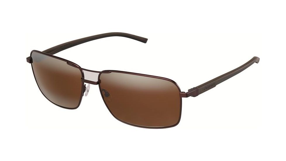 Tag Heuer 0882 Progressive Prescription Sunglasses, Chocolate Frame - Dark Brown/Black Temples Frame, Outdoor Brown Lens-0882-203PR