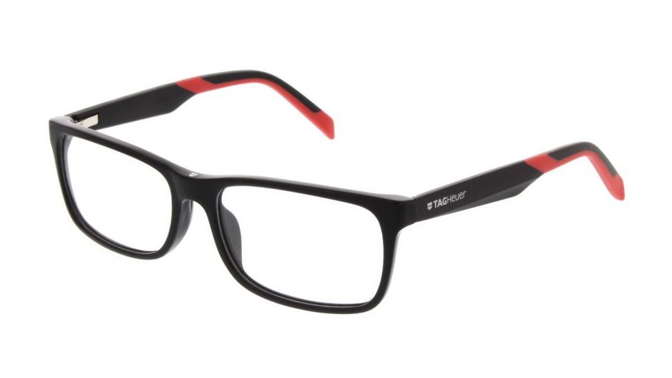 Tag Heuer B. Urban 0551 Bifocal Prescription Eyeglasses, Shiny Black Frame, 0551-006BI