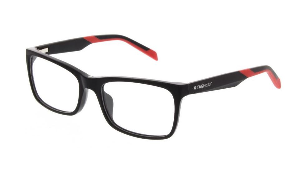 Tag Heuer B. Urban 0554 Bifocal Prescription Eyeglasses, Shiny Black Frame, 0554-006BI