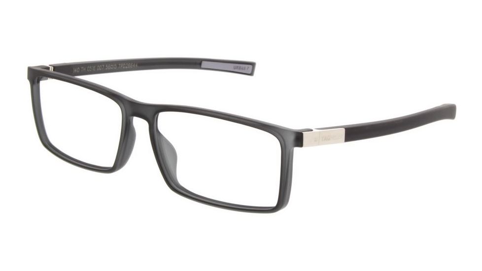 Tag Heuer Matte Grey Frame - Matte Grey/Grey Temples, 0516-007
