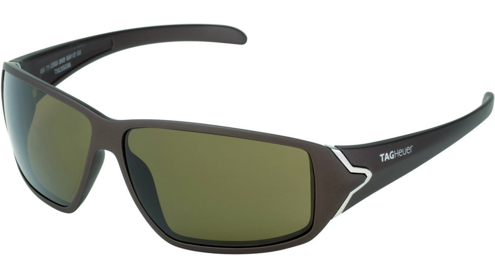 Tag Heuer 9203 Progressive Prescription Sunglasses Brown Frame w/ Sand