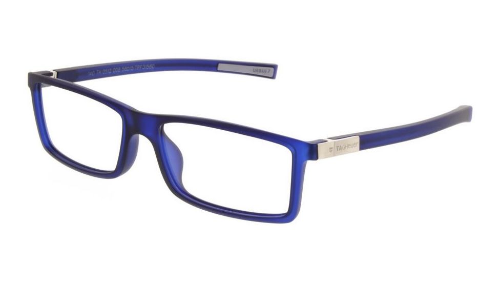 Tag Heuer Urban 7 0512 Bifocal Prescription Eyeglasses, Matte Blue Frame, 0512-008BI