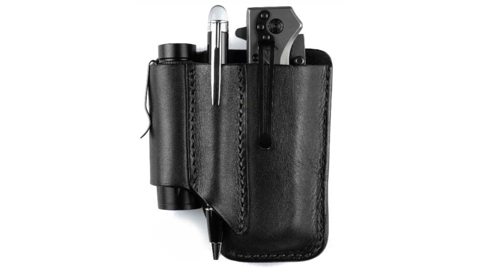 Tagua Gunleather Leather Belt Multi-Tool, Black, One Size, TX-MULTITOOL-001