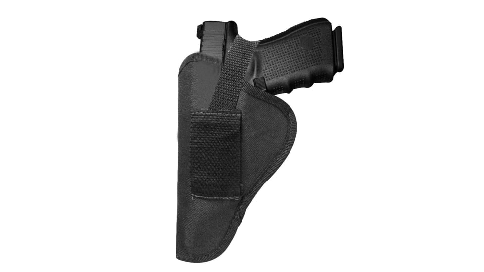 Tagua Gunleather Nylon Holster w/ snap LG Revolvers S&amp;W K &amp; L Frames, Taurus Judge/Right Hand, Black NYL-125