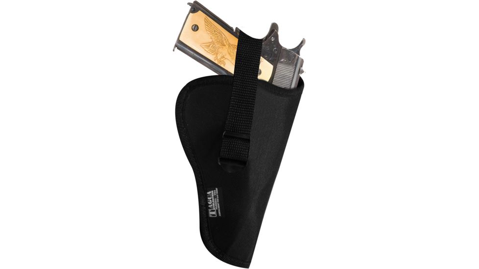Tagua Gunleather Nylon Holster w/ snap 1911 5in./Right Hand, Black NYL-150
