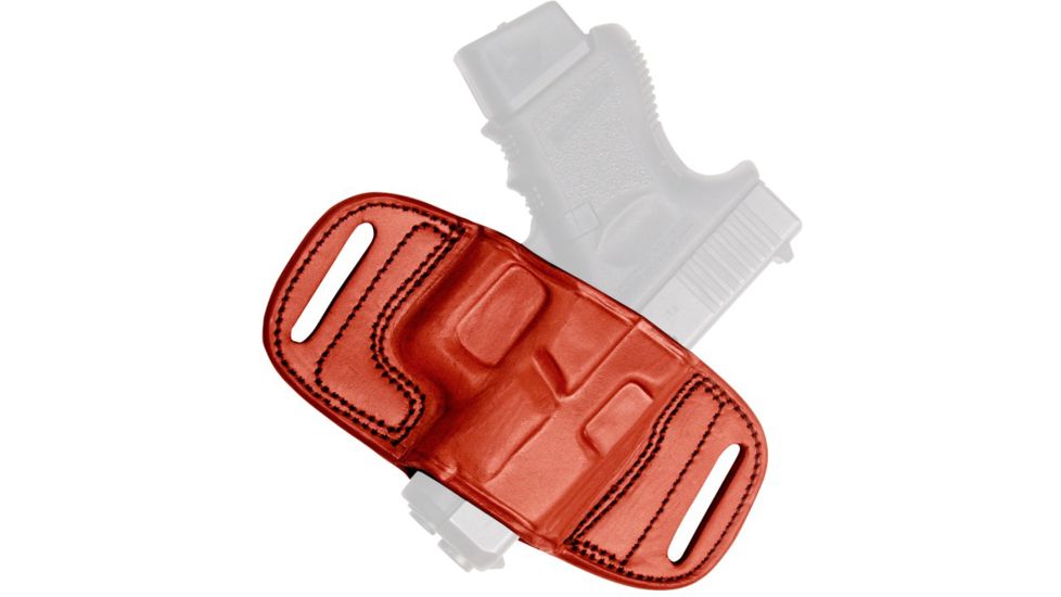 Tagua Gunleather Quick Draw Belt Holster, Brown, Right Hand, BH2-012