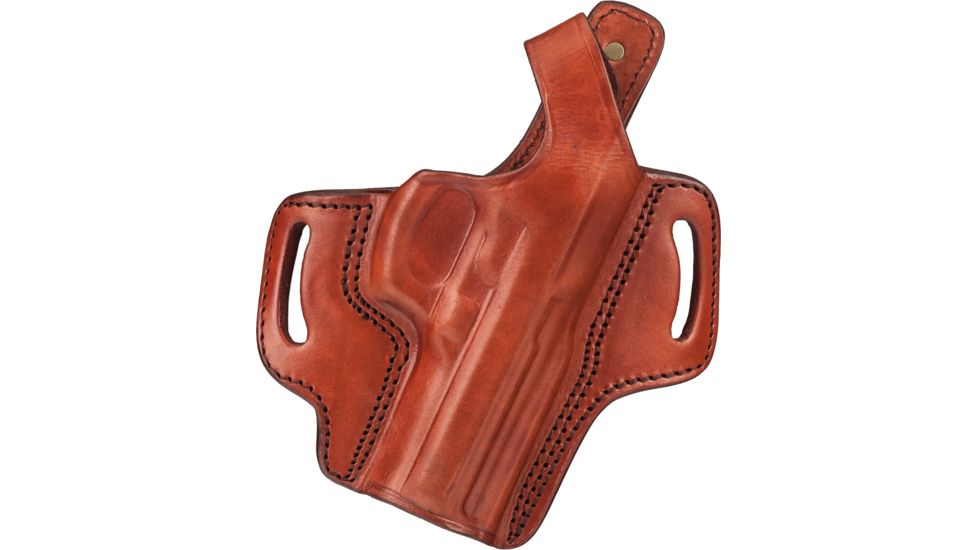 Tagua Gunleather Thumb Break Belt Holster, Brown, Right Hand, BH1-107
