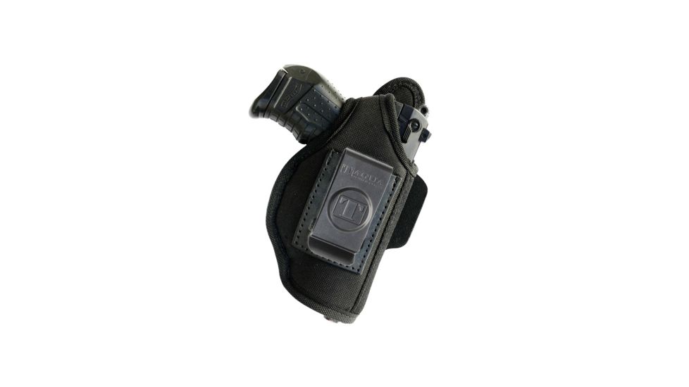 Tagua Gunleather Thumbreak 4 in 1 Nylon OWB/IWB Holster Glock 43, Concealed Carry, Right Hand, Black NIPHR4-355