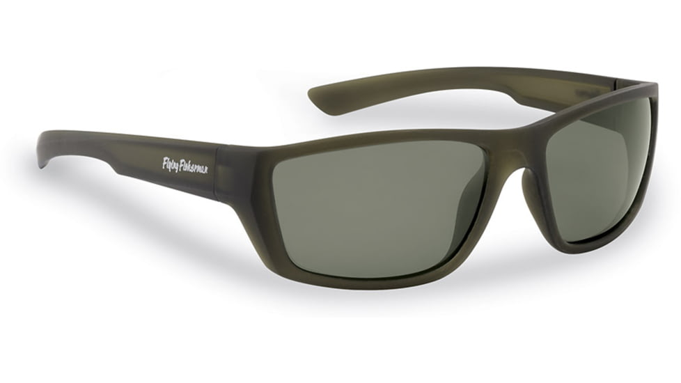 Tailor Sunglasses Flying Fisherman Tailer Sunglasses Matte Moss Smoke , 7729MS