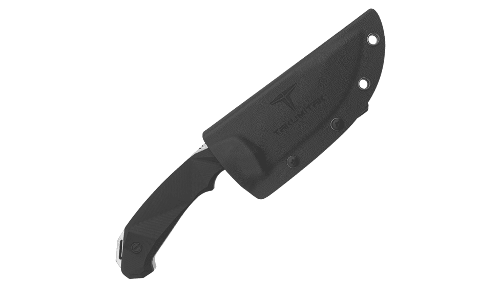 Takumitak Companion Fixed Blade Knife, 4in, D2, Drop Point, G10 Handle, Silver, TKF212SL
