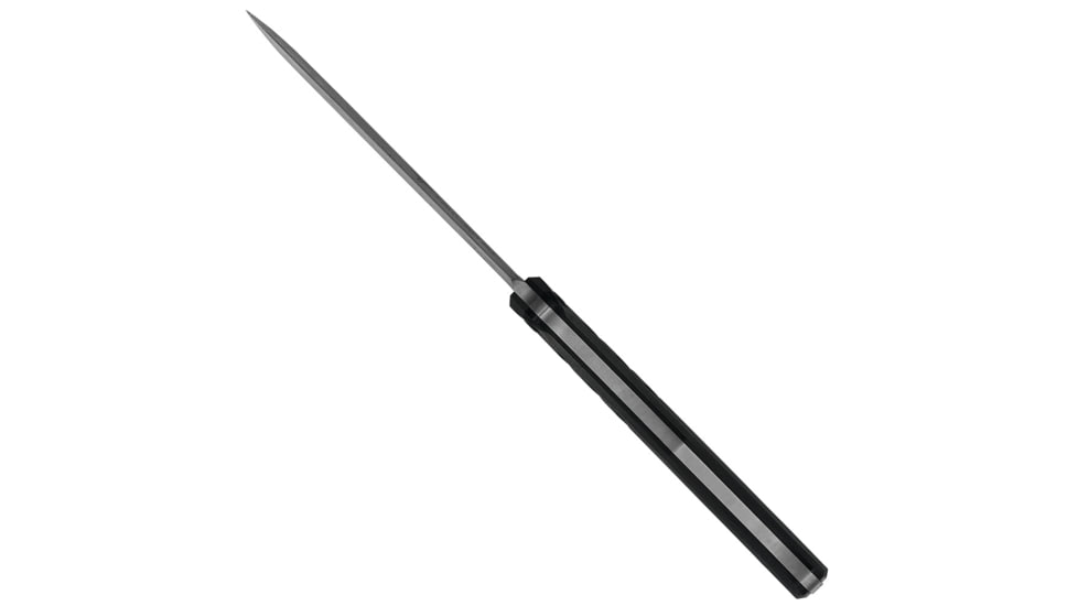 Takumitak Exit Point Fixed Blade Knife, 5.5in, D2, Drop Point, G10 Handle, Silver, TKF211SL