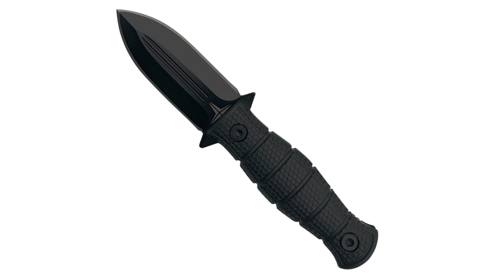 Takumitak Little Buddy Fixed Blade Knife, 2.9 in Blade , 3cr13, Black, TKF3S04