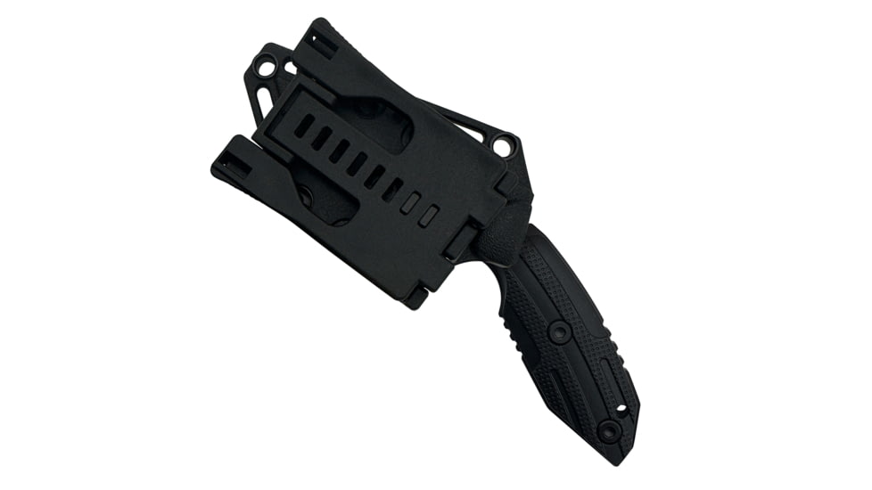 Takumitak Muted Fixed Blade Knife, 3 in Blade , 3cr13, Black, TKF3S06