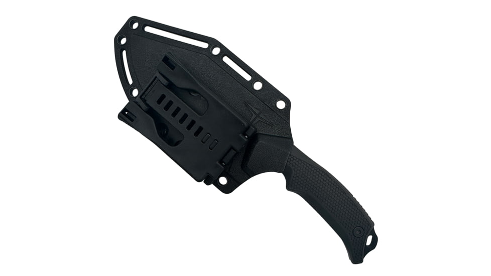 Takumitak Neuter Fixed Blade Knife, 4.5 in Blade , 3cr13, Black, TKF319