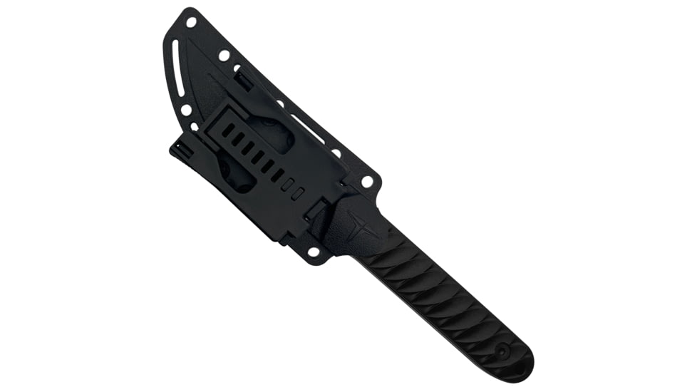 Takumitak Ninja Fixed Blade Knife, 4.25 in Blade , 3cr13, Black, TKF313