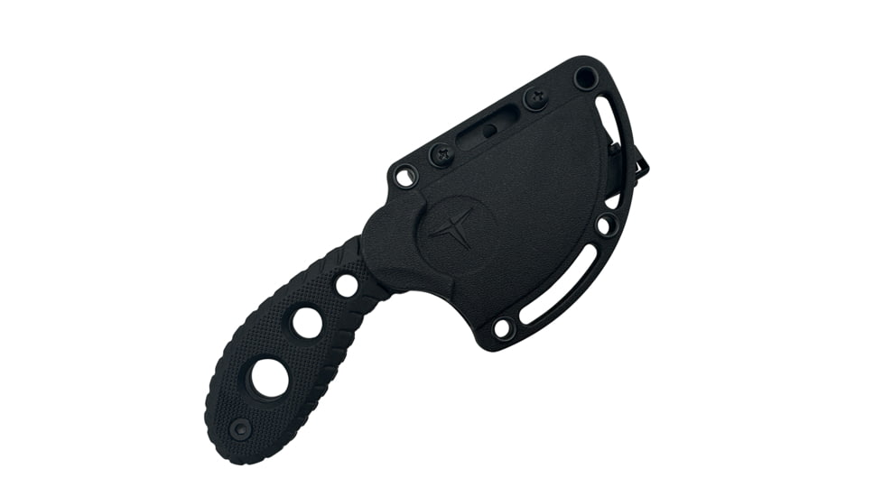 Takumitak Skinner Fixed Blade Knife, 2.5 in Blade , 3cr13, Black, TKF3S01