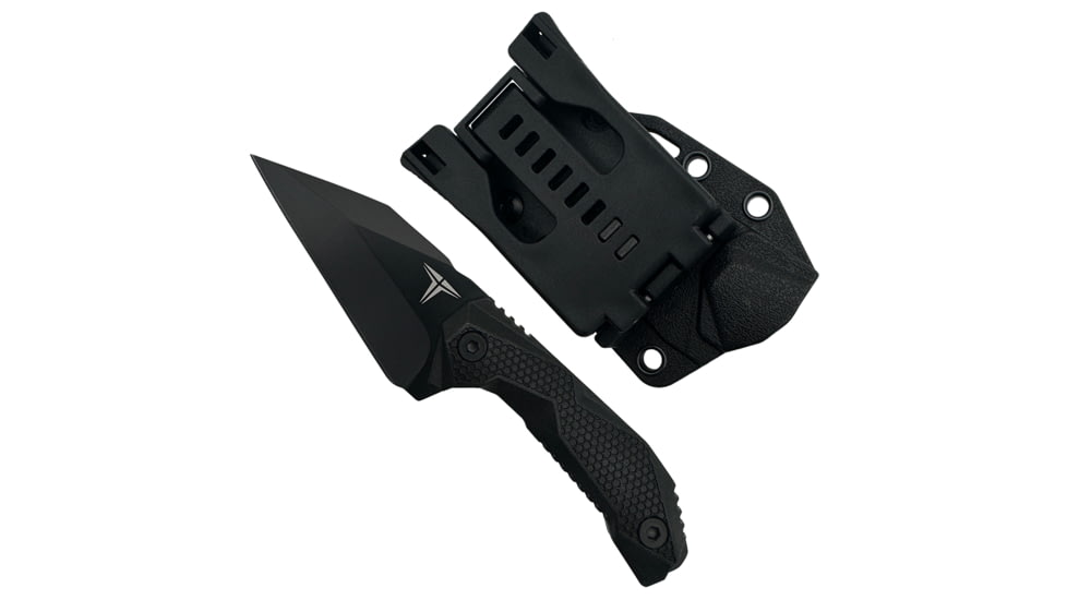 Takumitak Sparky Fixed Blade Knife, 2.9 in Blade , 3cr13, Black, TKF3S09