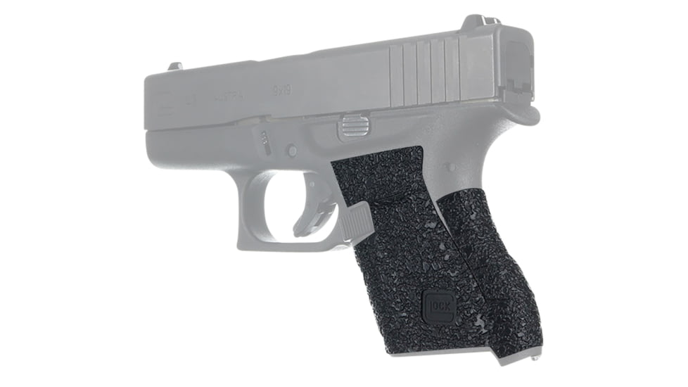 Talon Grips EV04R Adhesive Grip Textured Black Rubber, Fits Glock 42/43