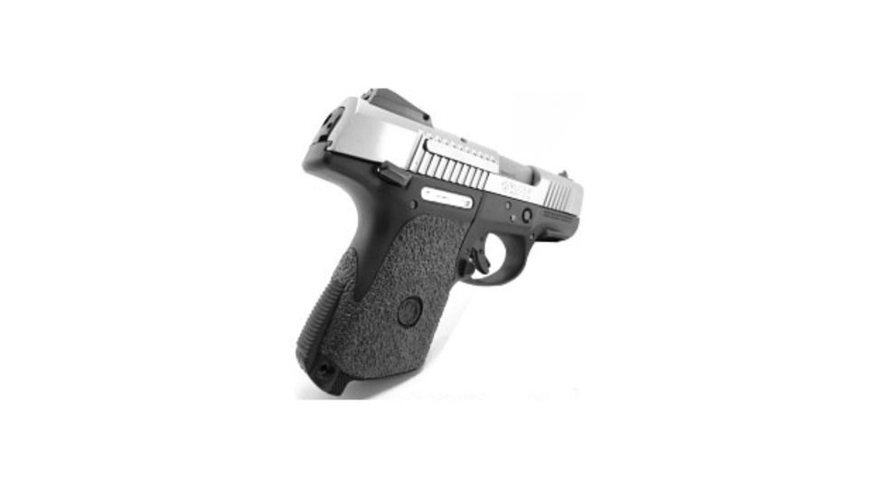 Talon Grips Fits Ruger SR9c, SR40c w/Mag Extension, Black, Granulate 503G