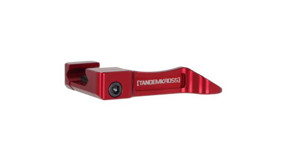 TANDEMKROSS Accelerator Thumb Ledge for Pistols, 1913 Picatinny/Weaver Rail, Red, TK36N0467RED1