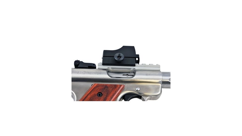 TANDEMKROSS Shadow Picatinny Rail for Ruger MKII/III/IV and 22/46, Gray TK05N0015GRY1