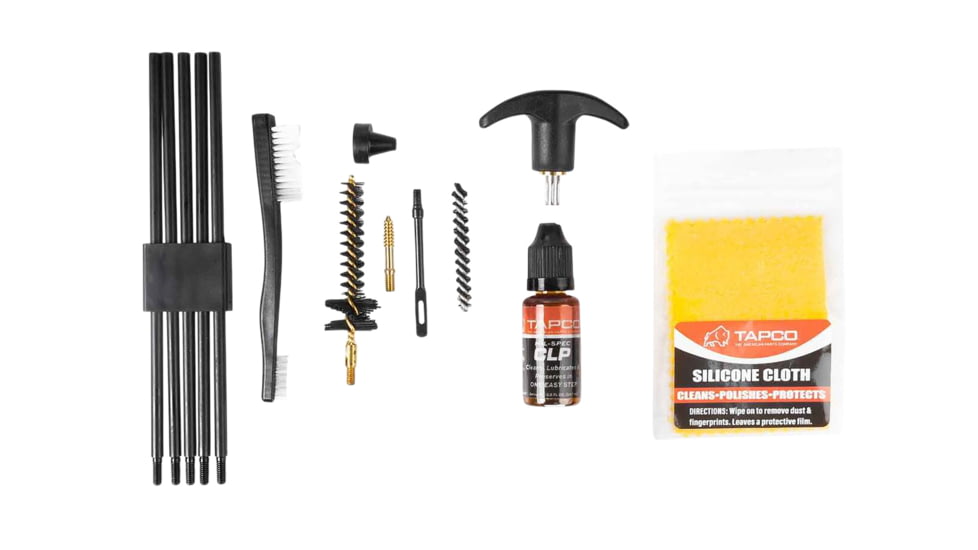 Tapco Rifle Cleaning Kit 5.56/223 Black, TAP22081