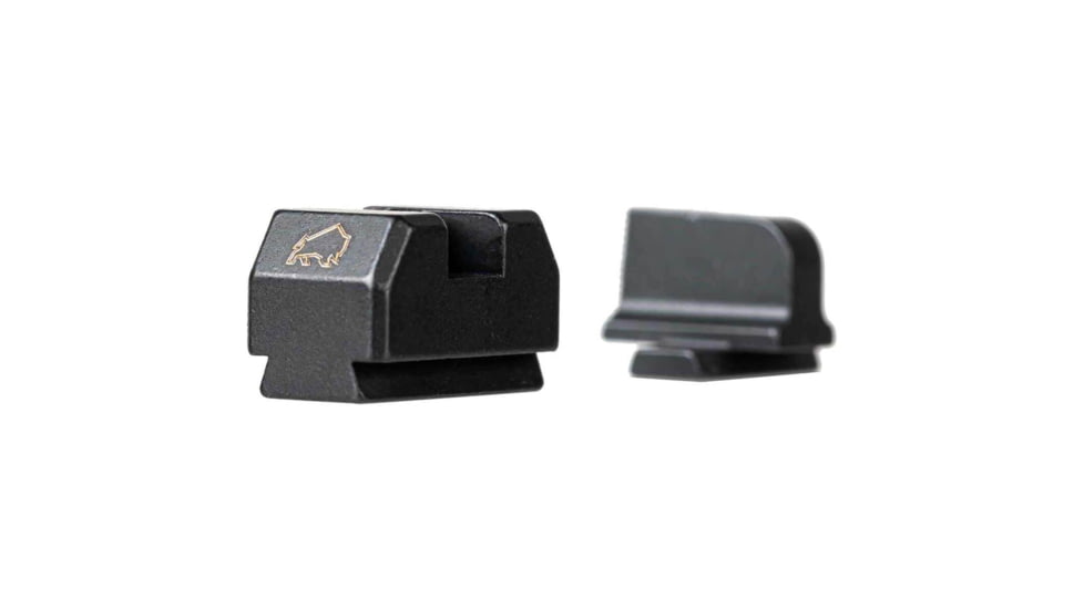 Tapco OH P-Series Suppressor Height Tritium Pistol Night Sight, Sig Sauer P Series Pistols, Green Rear Sight, Tritium Green  Front Sight, Black, TAP22041
