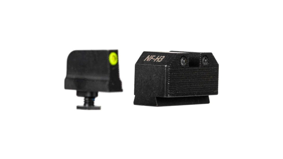 Tapco OH Tritium Pistol Night Sight, Glock MOS, Tritium Green Front Sight, Black, TAP22039
