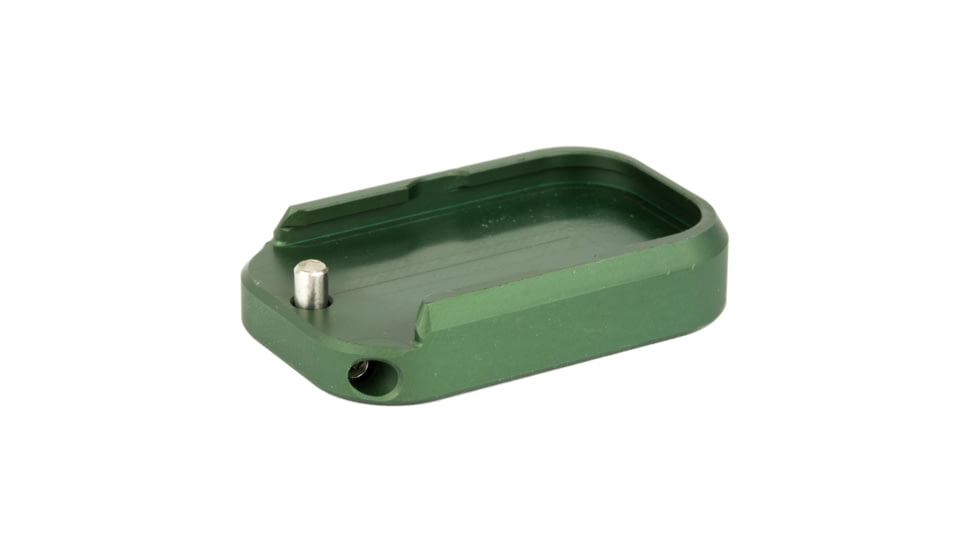 Taran Tactical Innovations Base Pad For Glock +0, 9/40 Double Stack 9/40, OD Green Finish