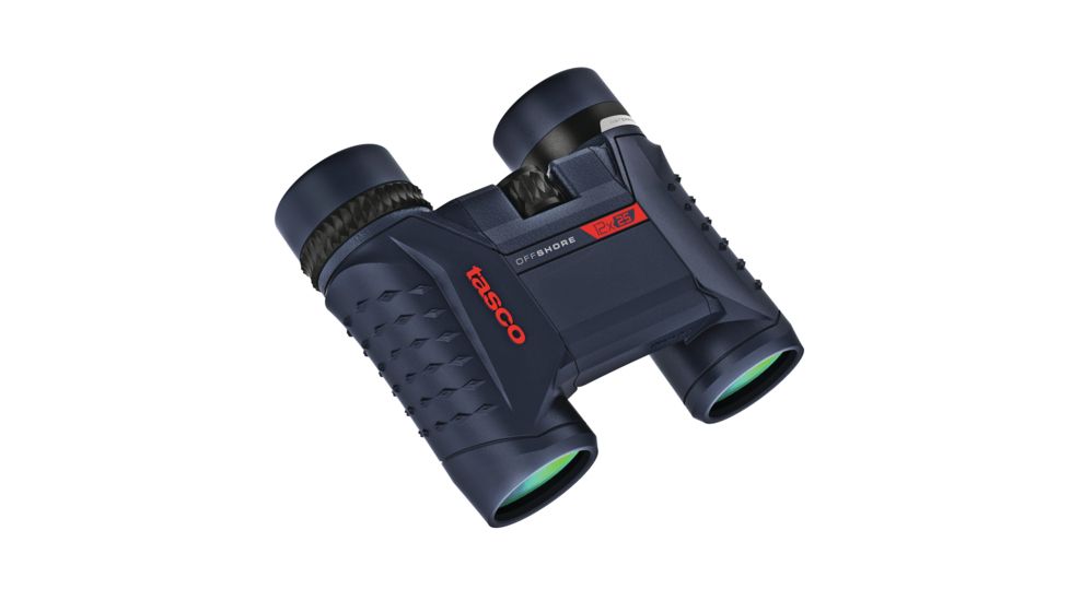 Tasco 12X25 Roof Waterproof Binoculars, Blue, 200122