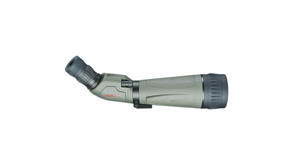 Tasco 20-60x80mm Gray FC Spotting Scope, Angled, Tripod, Gray,Soft Case, Box 5L, TS20608045
