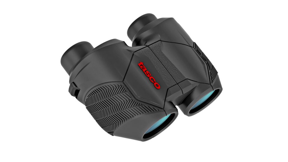 Tasco 8X25 Porro Focus Free Binoculars, Black, 100825
