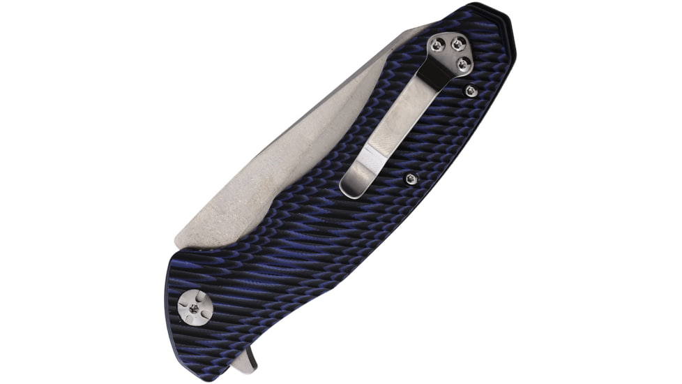 Tassie Tiger Knives FB Linerlock Black/Blue