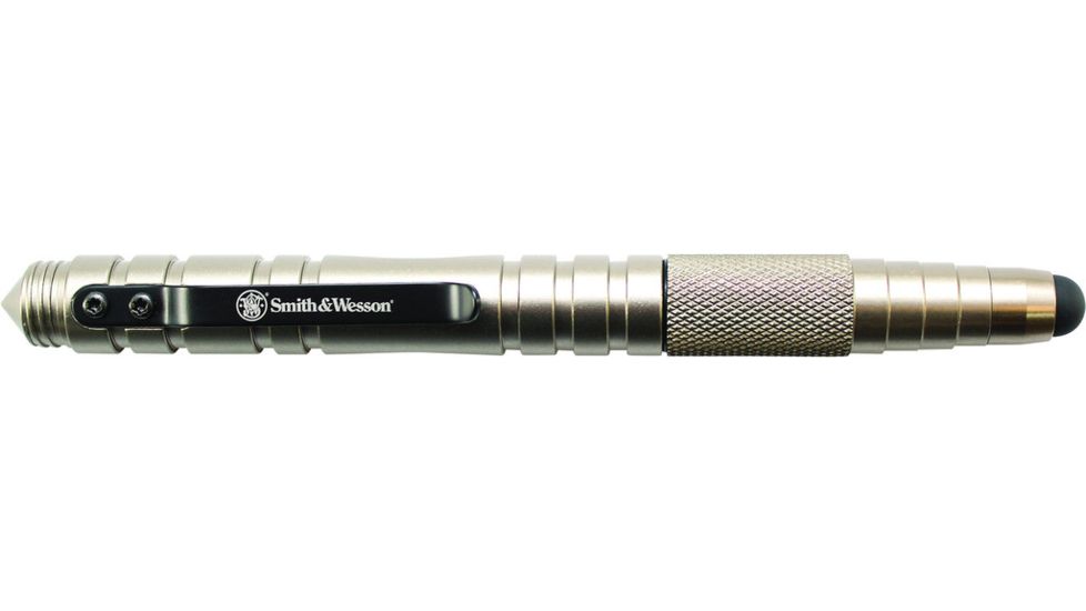 Smith &amp; Wesson Stylus Tactical Pen, Silver, SWPEN3S
