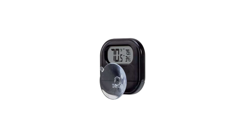 Taylor Indoor/Outdoor Digital Thermometer, Black, 1700