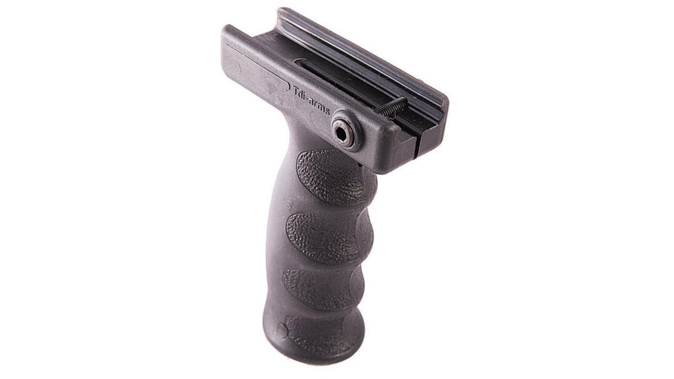 Tdi Arms Front Arm Ergonomic Vertical Grip, Black, AVG-BL