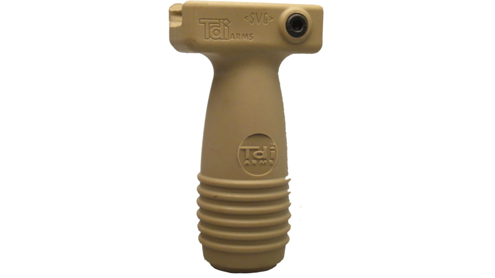 Tdi Arms Front Arm Short Vertical Grip, Khaki, Small, SVG-K