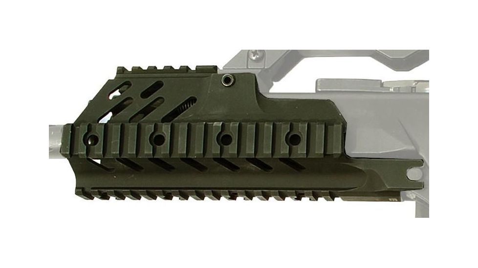 Tdi Arms G36C â€“ 4 Rails System, Black, Black, Medium X36C
