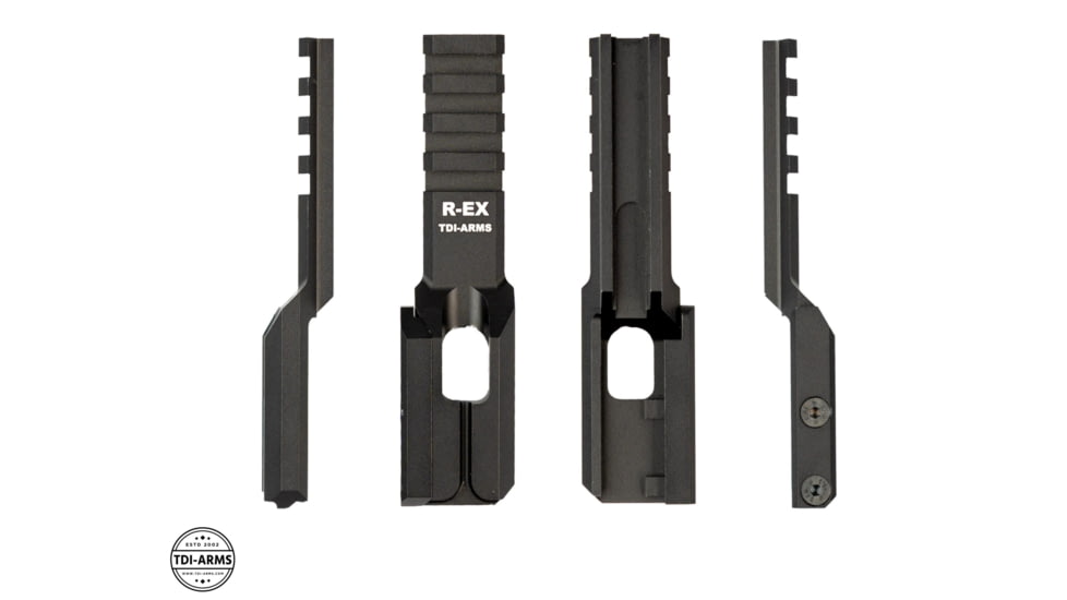 Tdi Arms R-EX Picatinny Extension Rail, Black, 655746742082