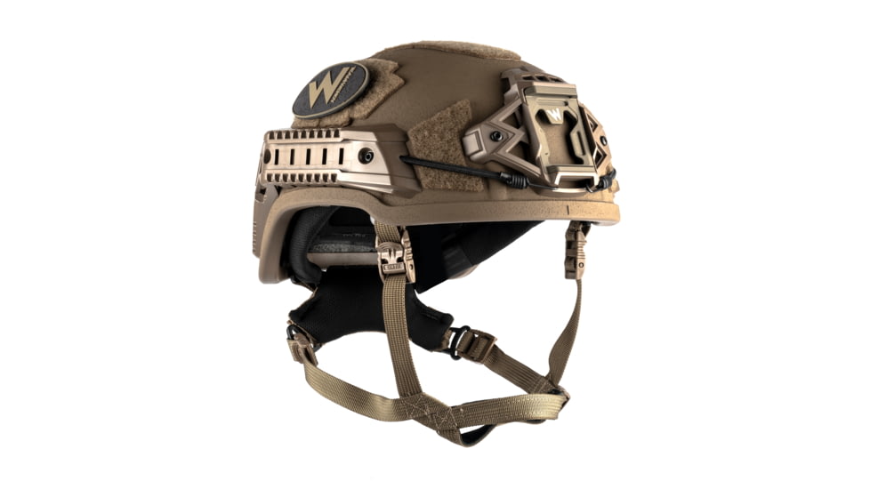 Team Wendy EPIC Specialist High-Cut Tactical Helmet, Coyote Brown, Large, 77-HH-33222110
