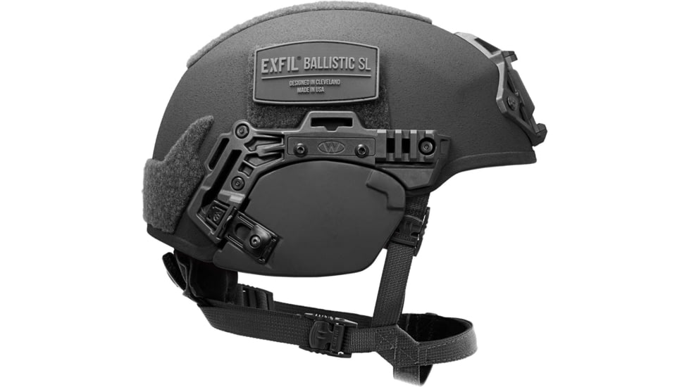 Team Wendy EXFIL Ballistic Ear Covers, Black, 76-BEC-1-BK