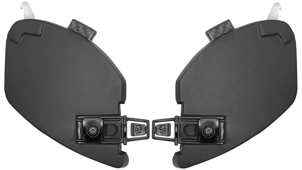 Team Wendy EXFIL Ballistic Ear Covers, Black, 76-BEC-1-BK