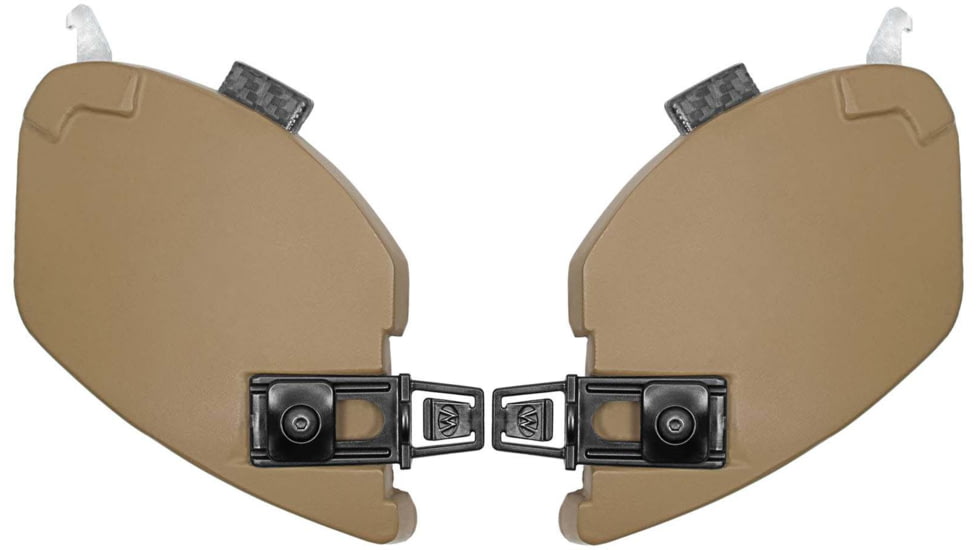 Team Wendy EXFIL Ballistic Ear Covers, Coyote Brown, 76-BEC-1-CB