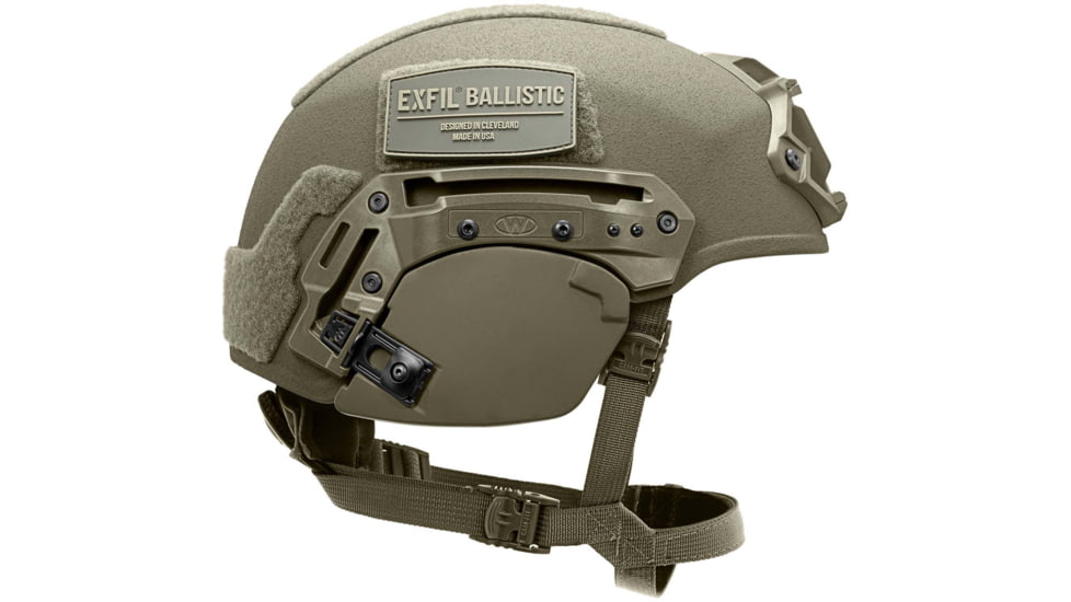 Team Wendy EXFIL Ballistic Ear Covers, Ranger Green, 76-BEC-1-RG