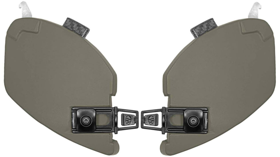 Team Wendy EXFIL Ballistic Ear Covers, Ranger Green, 76-BEC-1-RG